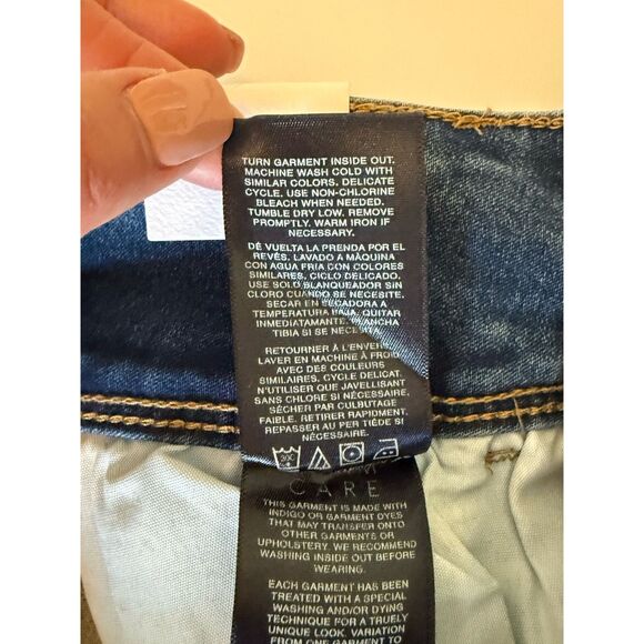 Curve Appeal Jeans High Rise Skinny Curve Creator Stretch Blue Shaping 4/27 - Picture 15 of 15